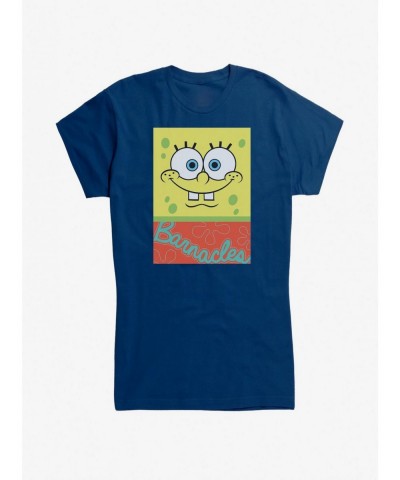 New Arrival Spongebob Squarepants Barnacles Square Girls T-Shirt $5.98 T-Shirts