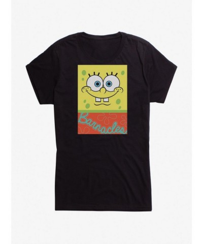 New Arrival Spongebob Squarepants Barnacles Square Girls T-Shirt $5.98 T-Shirts