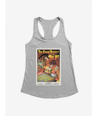 Clearance SpongeBob SquarePants The Chum Bucket Of Dr. P! Girls Tank $9.76 Tanks