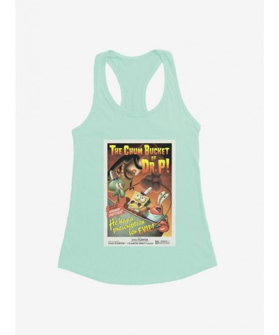 Clearance SpongeBob SquarePants The Chum Bucket Of Dr. P! Girls Tank $9.76 Tanks