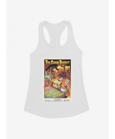 Clearance SpongeBob SquarePants The Chum Bucket Of Dr. P! Girls Tank $9.76 Tanks