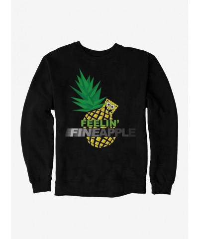 Hot Sale SpongeBob SquarePants Feelin' Pineapple Sweatshirt $14.17 Sweatshirts