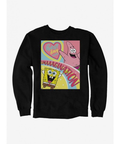 Pre-sale SpongeBob SquarePants Imagination Sweatshirt $12.99 Sweatshirts