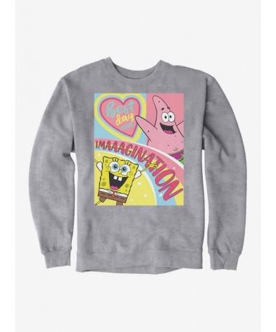 Pre-sale SpongeBob SquarePants Imagination Sweatshirt $12.99 Sweatshirts