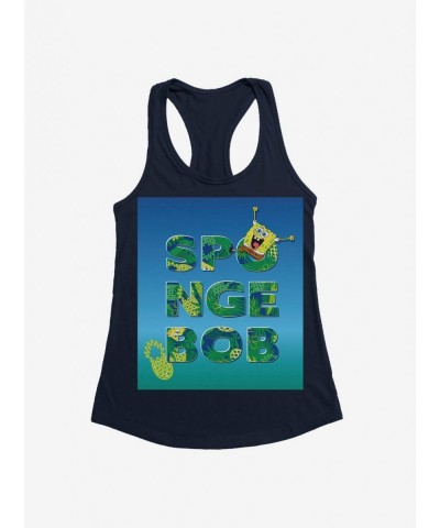 Crazy Deals SpongeBob SquarePants Neon Pineapples Girls Tank $8.57 Tanks