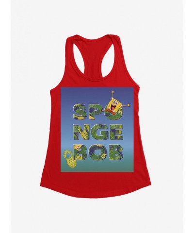 Crazy Deals SpongeBob SquarePants Neon Pineapples Girls Tank $8.57 Tanks