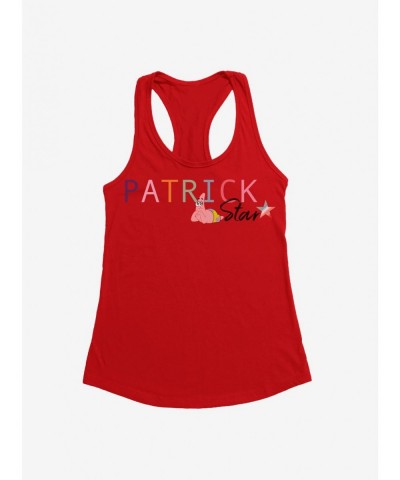 Pre-sale SpongeBob SquarePants Patrick Star Girls Tank $6.57 Tanks