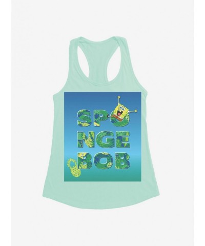 Crazy Deals SpongeBob SquarePants Neon Pineapples Girls Tank $8.57 Tanks