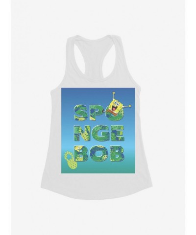 Crazy Deals SpongeBob SquarePants Neon Pineapples Girls Tank $8.57 Tanks