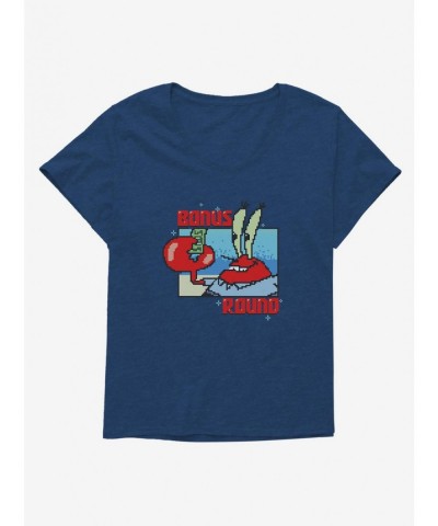 High Quality SpongeBob SquarePants Bonus Round Mister Krabs Girls T-Shirt Plus Size $7.65 T-Shirts