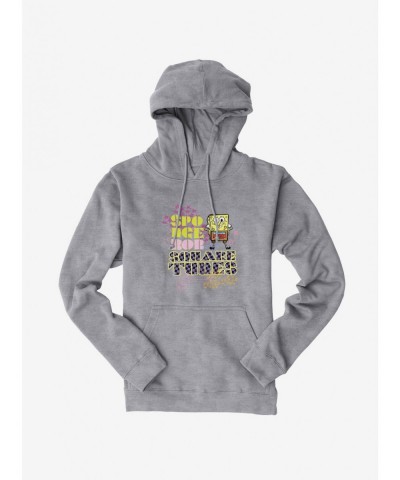 Big Sale SpongeBob SquarePants Script SpongeBob SquareTunes Black Hoodie $13.65 Hoodies