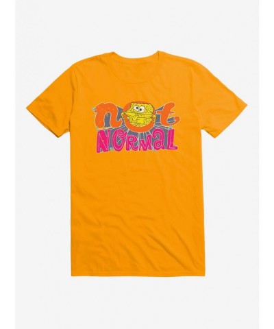 Huge Discount SpongeBob SquarePants Not Normal Sponge T-Shirt $8.80 T-Shirts