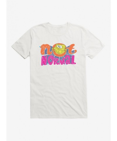 Huge Discount SpongeBob SquarePants Not Normal Sponge T-Shirt $8.80 T-Shirts