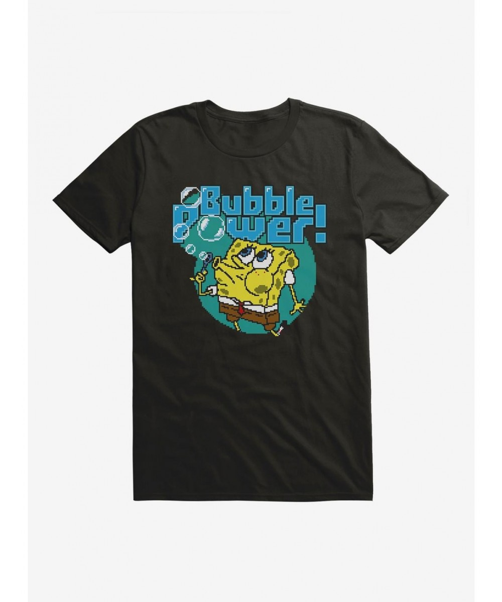 New Arrival SpongeBob SquarePants Bubble Power T-Shirt $8.22 T-Shirts