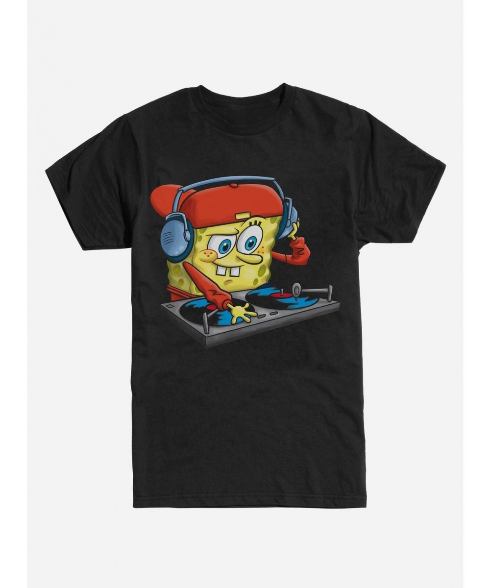 Exclusive Extra Soft Spongebob Squarepants DJ T-Shirt $11.96 T-Shirts