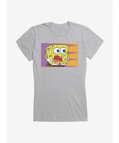 Premium SpongeBob SquarePants Screaming Girls T-Shirt $9.76 T-Shirts