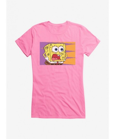 Premium SpongeBob SquarePants Screaming Girls T-Shirt $9.76 T-Shirts