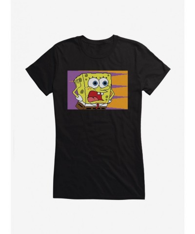 Premium SpongeBob SquarePants Screaming Girls T-Shirt $9.76 T-Shirts