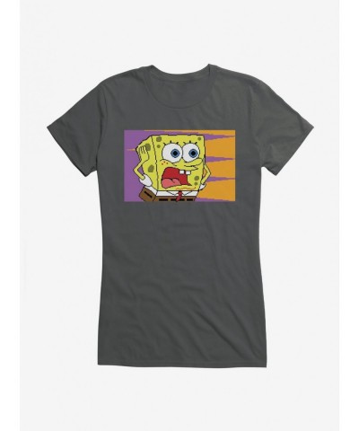 Premium SpongeBob SquarePants Screaming Girls T-Shirt $9.76 T-Shirts