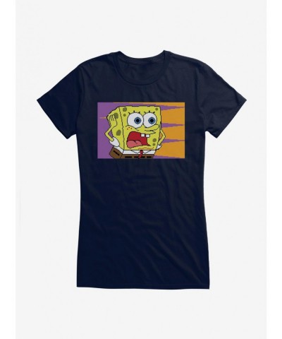 Premium SpongeBob SquarePants Screaming Girls T-Shirt $9.76 T-Shirts