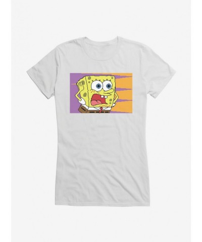 Premium SpongeBob SquarePants Screaming Girls T-Shirt $9.76 T-Shirts