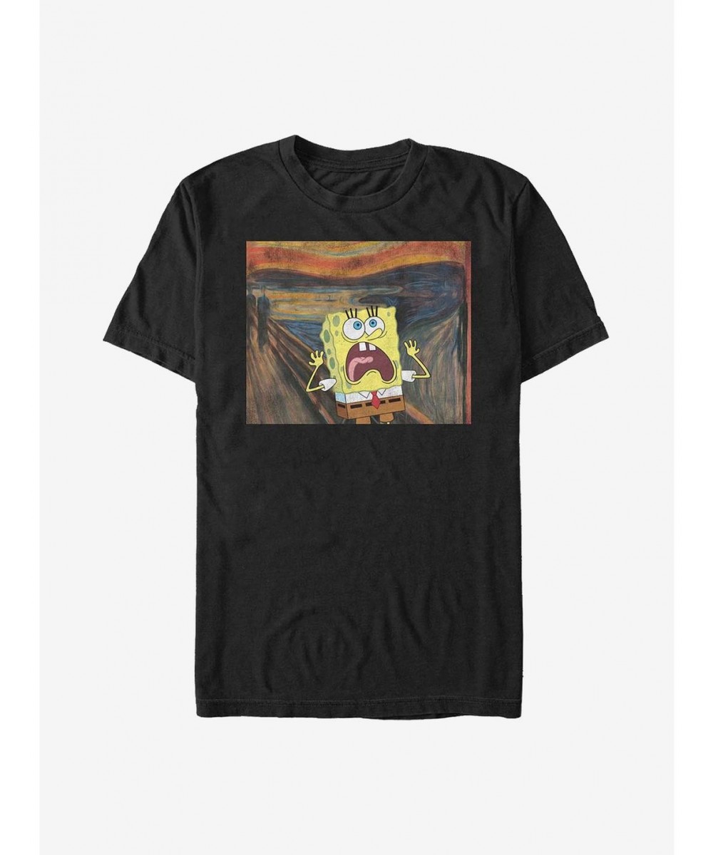 Sale Item Spongebob Squarepants Spongebob Scream T-Shirt $9.18 T-Shirts