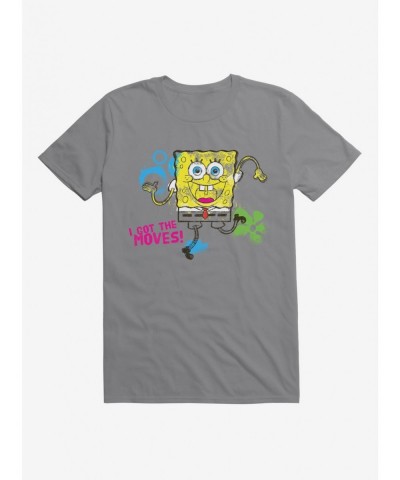 Exclusive Price SpongeBob SquarePants Got The Moves Dance T-Shirt $8.03 T-Shirts