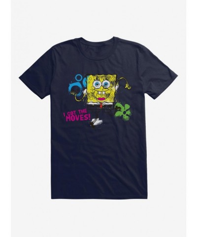 Exclusive Price SpongeBob SquarePants Got The Moves Dance T-Shirt $8.03 T-Shirts