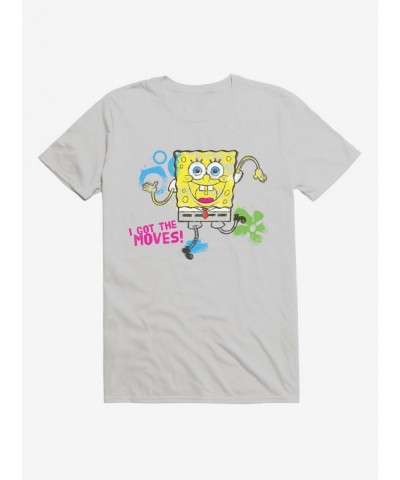 Exclusive Price SpongeBob SquarePants Got The Moves Dance T-Shirt $8.03 T-Shirts