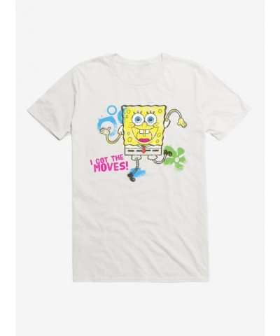 Exclusive Price SpongeBob SquarePants Got The Moves Dance T-Shirt $8.03 T-Shirts