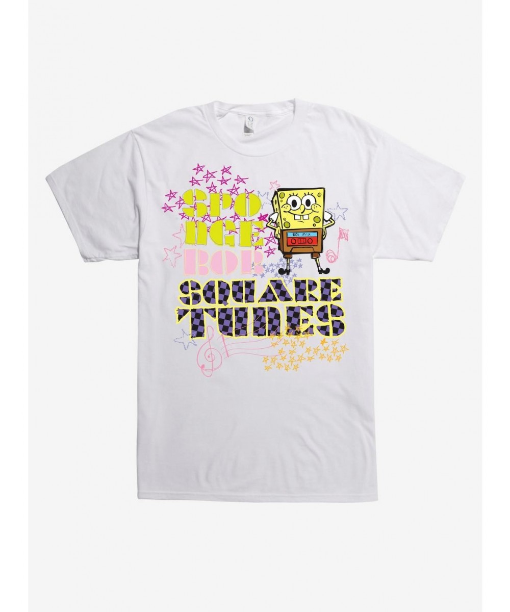 Huge Discount SpongeBob Square Tunes T-Shirt $9.12 T-Shirts