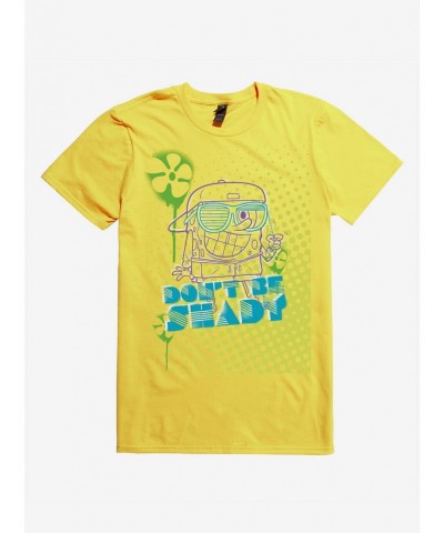 Trendy SpongeBob SquarePants Don't Be Shady Turquoise T-Shirt $6.31 T-Shirts