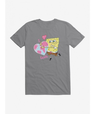 Cheap Sale SpongeBob SquarePants Earth Day World Love T-Shirt $8.99 T-Shirts