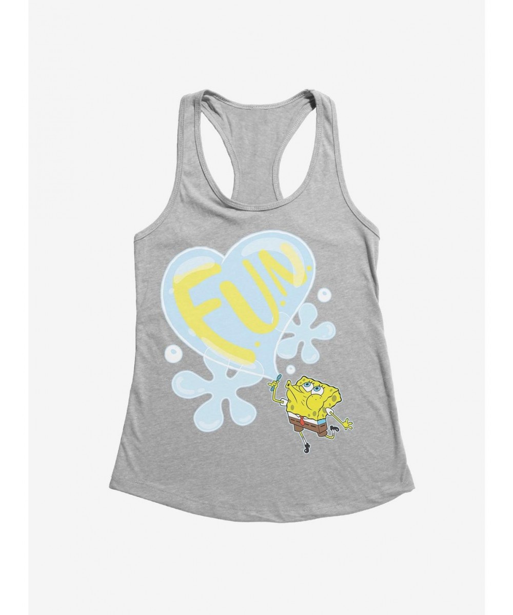 Best Deal SpongeBob SquarePants Fun Bubble Girls Tank $8.96 Tanks