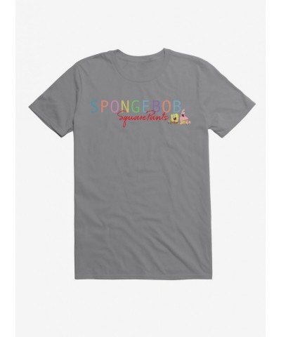 Limited Time Special Spongebob Squarepants Rainbow Font T-Shirt $6.31 T-Shirts