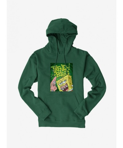 Seasonal Sale SpongeBob SquarePants Trenchbillies Poster Hoodie $12.57 Hoodies