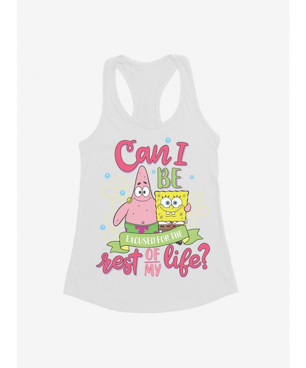 Unique SpongeBob SquarePants Can I Be Excused Girls Tank $6.18 Tanks