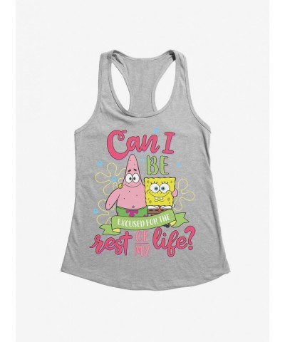 Unique SpongeBob SquarePants Can I Be Excused Girls Tank $6.18 Tanks