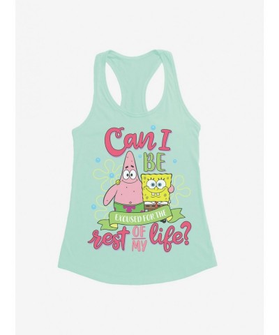 Unique SpongeBob SquarePants Can I Be Excused Girls Tank $6.18 Tanks