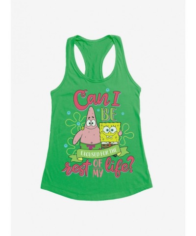 Unique SpongeBob SquarePants Can I Be Excused Girls Tank $6.18 Tanks