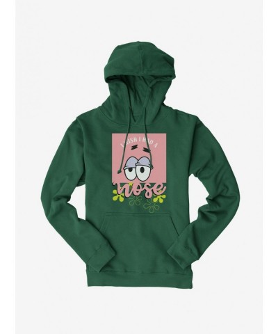 Festival Price SpongeBob SquarePants Patrick I Wish I Had A Nose Hoodie $16.52 Hoodies