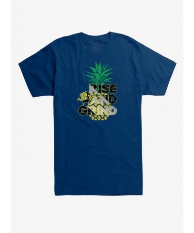 Discount Sale Spongebob Squarepants Rise annd Grind Pineapple T-Shirt $7.07 T-Shirts