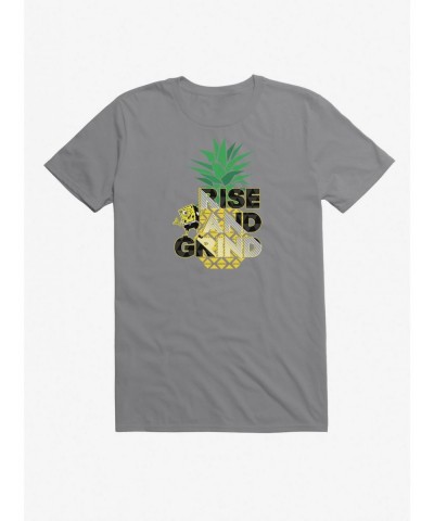 Discount Sale Spongebob Squarepants Rise annd Grind Pineapple T-Shirt $7.07 T-Shirts