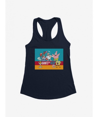 Cheap Sale SpongeBob SquarePants Gang's All Here Girls Tank $8.96 Tanks