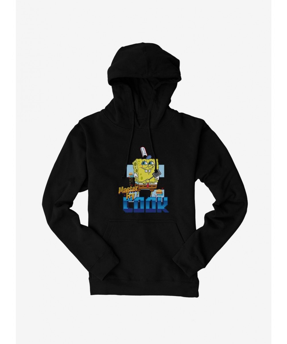 Flash Sale SpongeBob SquarePants Master Fry Cook Hoodie $13.65 Hoodies