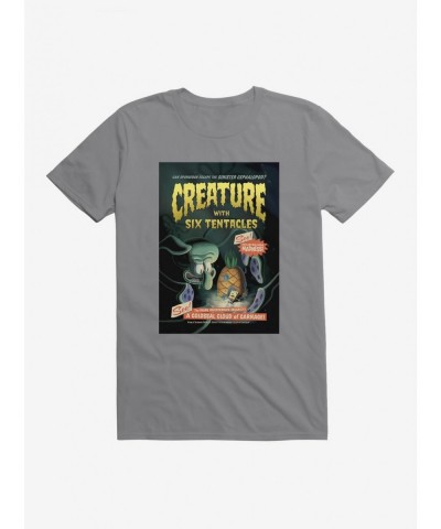 Bestselling SpongeBob SquarePants Creature With Six Tentacles T-Shirt $7.46 T-Shirts