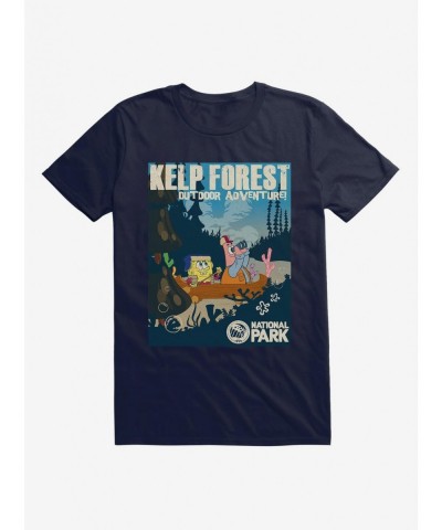 Discount Sale SpongeBob SquarePants Kelp Forest Adventures T-Shirt $7.27 T-Shirts