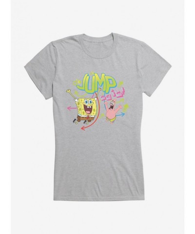 Value for Money SpongeBob SquarePants Jump To It SpongeBob Patrick Girls T-Shirt $8.76 T-Shirts