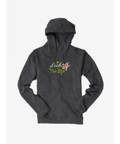 New Arrival SpongeBob SquarePants Luck Of The Sea Star Icon Hoodie $16.88 Hoodies