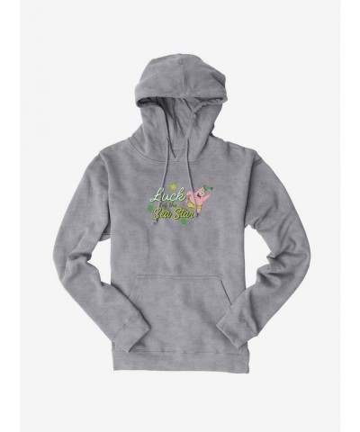 New Arrival SpongeBob SquarePants Luck Of The Sea Star Icon Hoodie $16.88 Hoodies